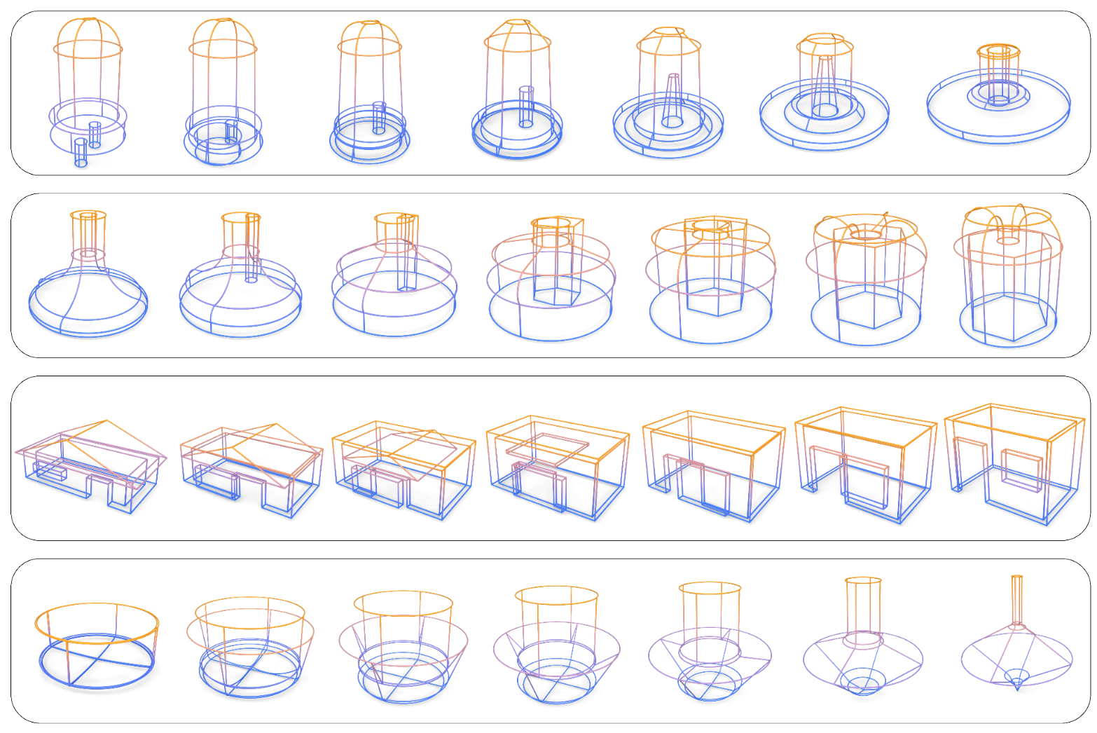 CLR-Wire: Towards Continuous Latent Representations for 3D Curve Wireframe Generation